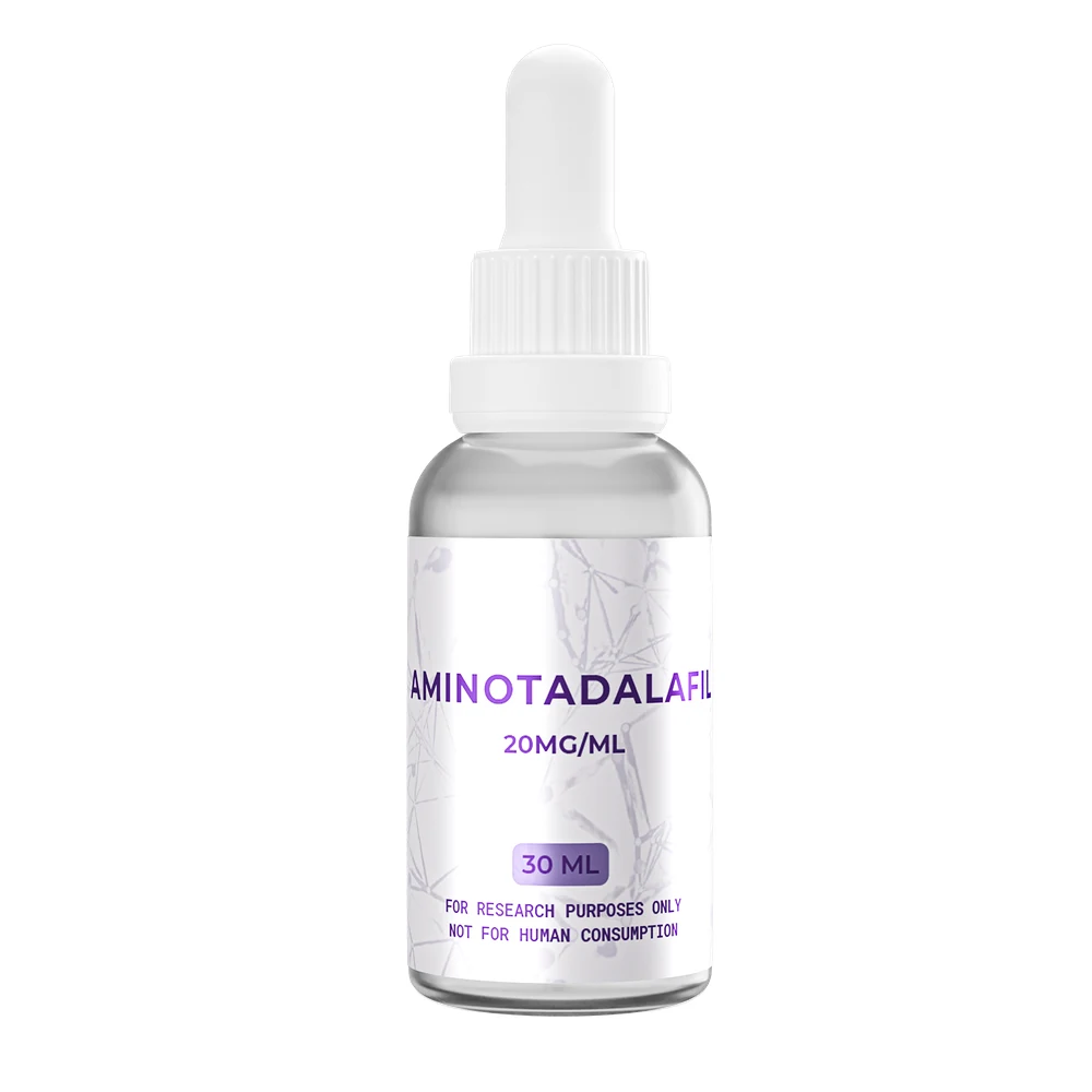 Amino Tadalafil research compound vial