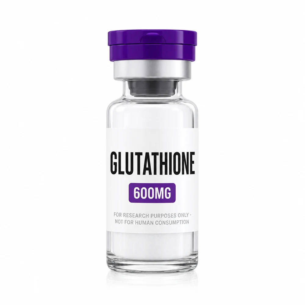 Glutathione 600MG research compound vial