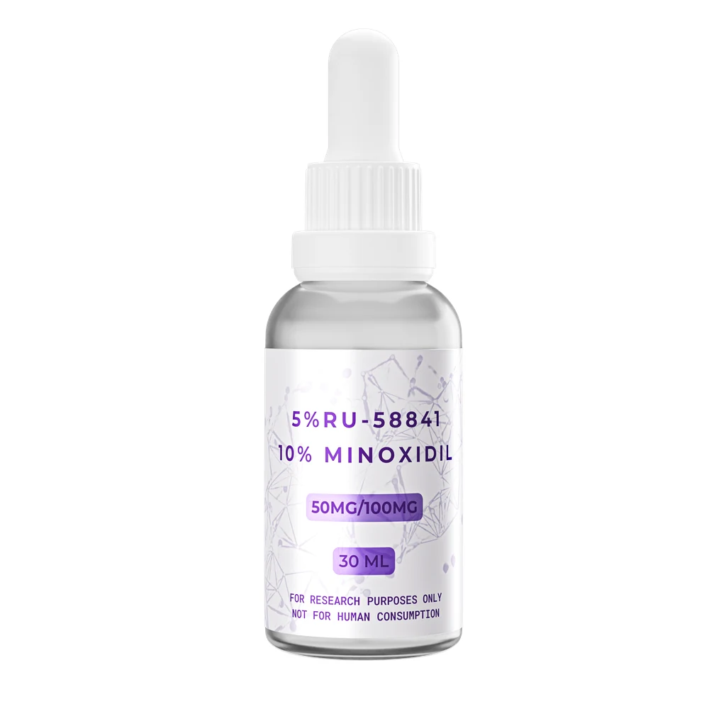 RU/Minoxidil Blend, (5% / 10%) research compound vial