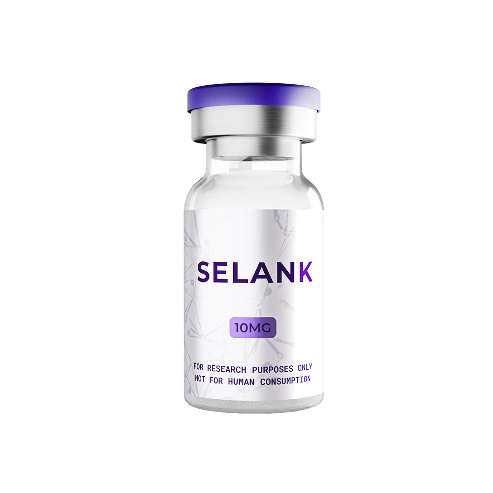 Selank 10MG research compound vial